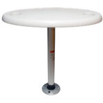 SPRINGFIELD TABLE PACKAGE  WHITE OVAL - 18X30