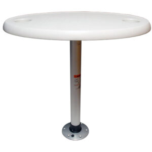 SPRINGFIELD TABLE PACKAGE  WHITE OVAL - 18X30