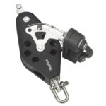 BARTON MARINE SIZE 3 FIDDLE SWIVEL CAM AND BECKET BLOCK