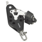 BARTON MARINE SIZE 2 FIDDLE SWIVEL CAM AND BECKET BLOCK
