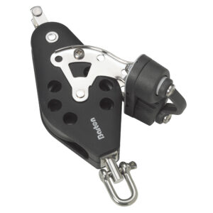 BARTON MARINE SIZE 2 FIDDLE SWIVEL CAM AND BECKET BLOCK