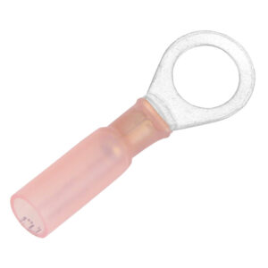 PACER 22-18 5/16" HEAT SHRINK  RING TERMINAL 100 PC