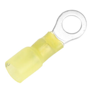 PACER 12-10 1/4" HEAT SHRINK RING TERMINAL 3 PC