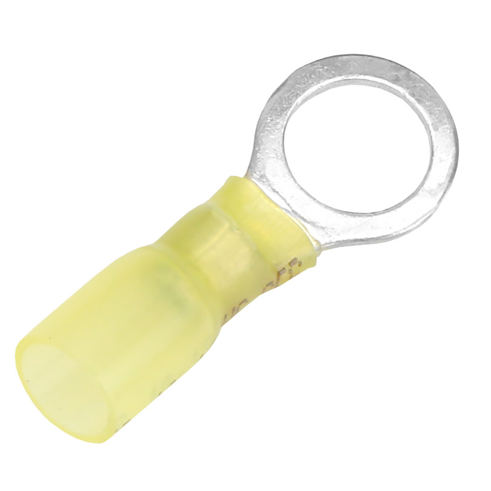 PACER 12-10 3/8" HEAT SHRINK RING TERMINAL 25 PC