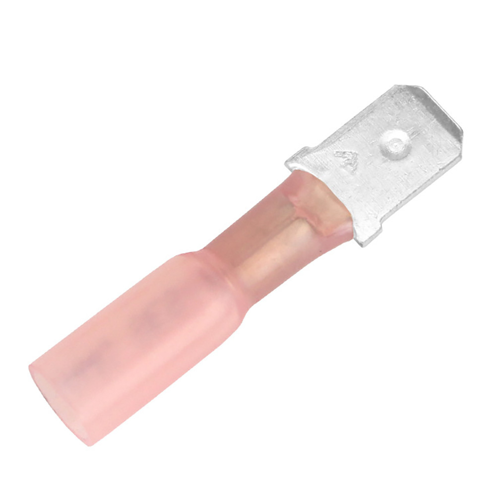 PACER 22-18 HEAT SHRINK MALE DISCONNECT 25 PC
