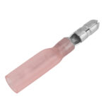 PACER 22-18 HEAT SHRINK MALE BULLET TERMINAL 100 PC