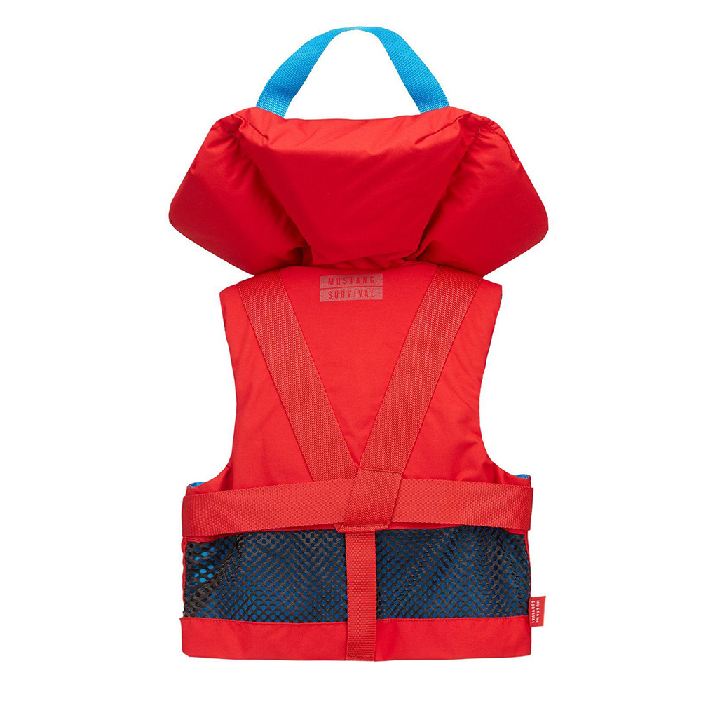 MUSTANG LIL' LEGENDS YOUTH FOAM VEST IMPERIAL RED - Image 2