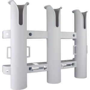 SEA-DOG TRIPLE THREAT 3 POLE ROD HOLDER WHITE