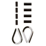 SCOTTY 1157 STAINLESS STEEL THIMBLE KIT