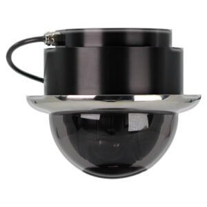 IRIS MINIATURE MARINE PTZ DOME CAMERA - STAINLESS BEZEL