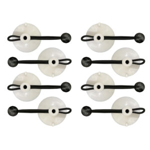CARVER SUCTION CUP TIE DOWNS 8-PACK