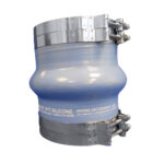 TRIDENT 6" ID X 8" LENGTH BLUE SILICONE WET EXHAUST HUMP