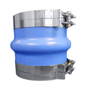 TRIDENT 8" ID BLUE SILICONE MOLDED WET EXHAUST HUMP