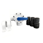 RARITAN DIVERTER Y VALVE W/ FITTINGS