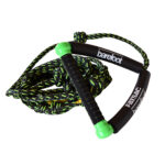 FATSAC 25" WAKESURF ROPE & HANDLE COMBO - GREEN & BLACK