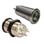 BLUEWATER 22MM IN RUSH PUSH  BUTTON SWITCH MOMENTARY