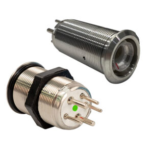 BLUEWATER 22MM IN RUSH PUSH BUTTON SWITCH MOMENTARY