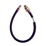 TRIDENT 20" PIGTAIL HOSE MALE FITTING X 1/4" MALE