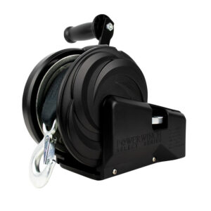 POWERWINCH SELECT SERIES WINCH 1800LB, 2 SPEED, 8" CRANK ARM