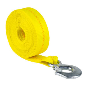 POWERWINCH TOW TIGHT WINCH STRAP 2"X20' YELLOW