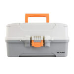 PLANO 3 TRAY TACKLE BOX LIGHT GREY/DARK GREY