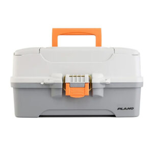 PLANO 3 TRAY TACKLE BOX LIGHT GREY/DARK GREY