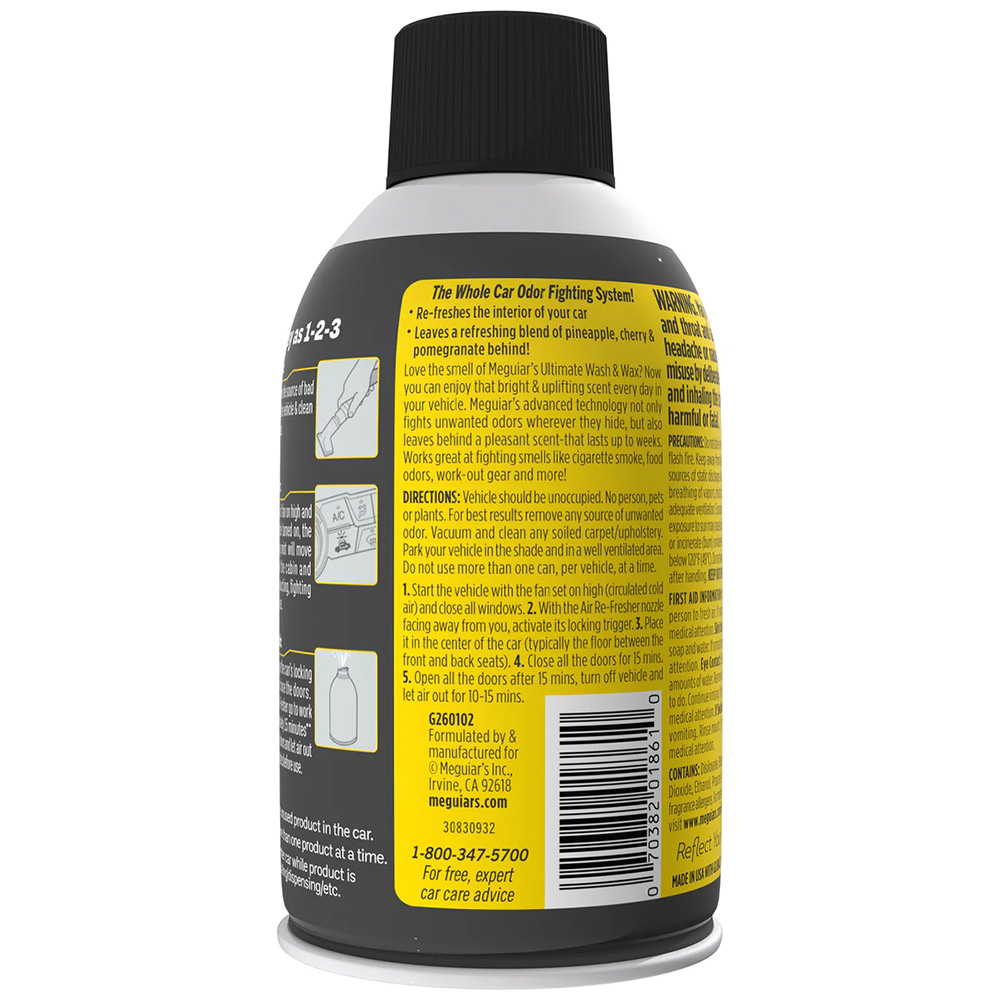 MEGUIAR'S ULTIMATE WHOLE CAR AIR-REFRESHER 2OZ - Image 2