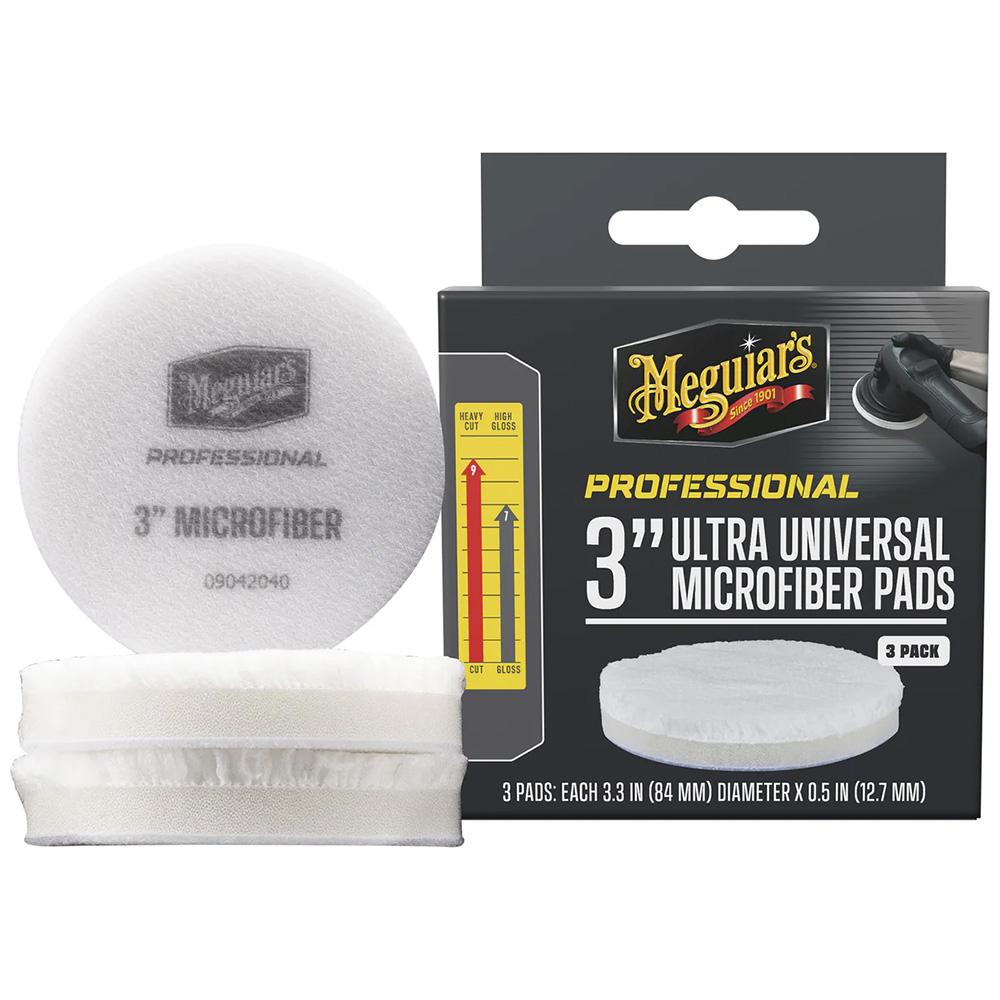 MEGUIAR'S PROFESSIONAL 3" ULTRA UNIVERSAL MICROFIBER