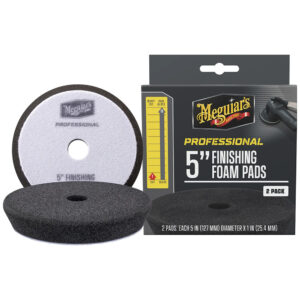 MEGUIAR'S PROFESSIONAL 5" FOAM FINISHING PADS 2 PACK