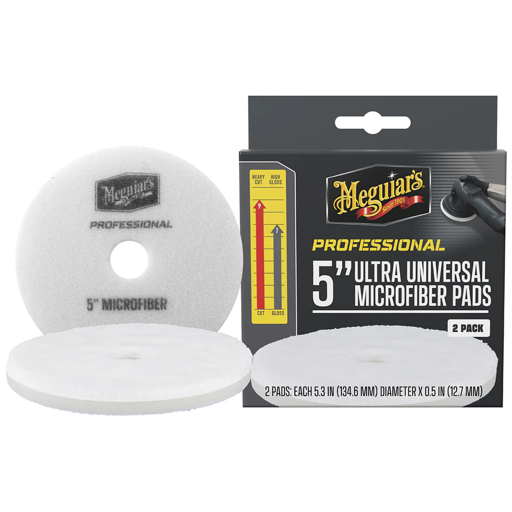 MEGUIAR'S PROFESSIONAL 5" ULTRA UNIVERSAL MICROFIBER