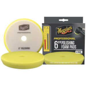 MEGUIAR'S PROFESSIONAL 6" POLISHING FOAM PADS 2 PACK
