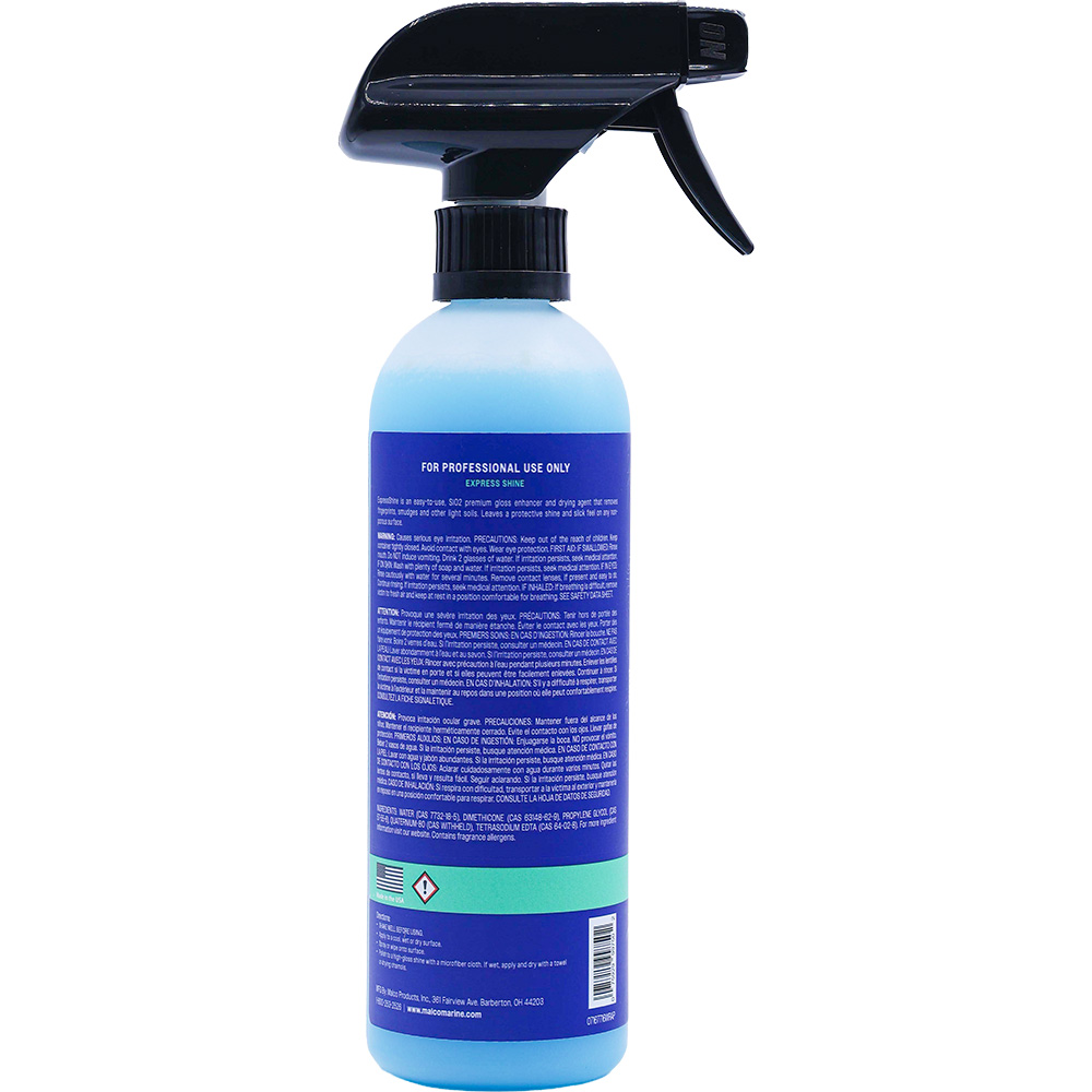 MALCO EXPRESS SHINE SIO2 DETAIL SPRAY 16OZ - Image 2