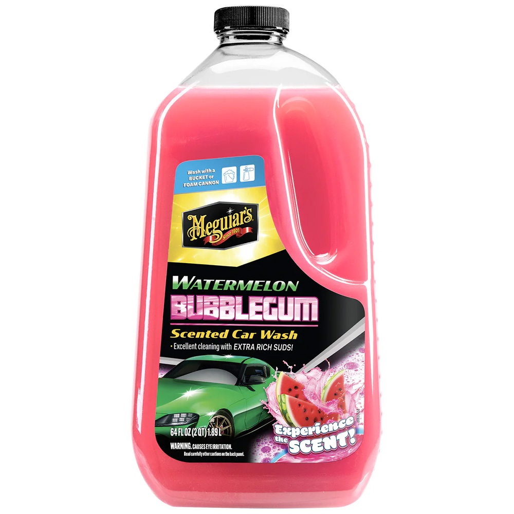 MEGUIAR'S WATERMELON BUBBLEGUM WASH 64OZ.