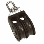 BARTON PLAIN BEARING PULLEY BLOCK DOUBLE WITH SWIVEL