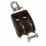 BARTON PLAIN BEARING PULLEY BLOCK DOUBLE WITH SWIVEL