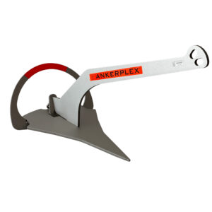 ANKERPLEX STAINLESS ANCHOR 1.5 KG F/ BOATS TO 18'