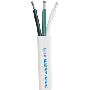 ANCOR WHITE TRIPLEX CABLE 12/3 WHITE, BLACK, GREEN