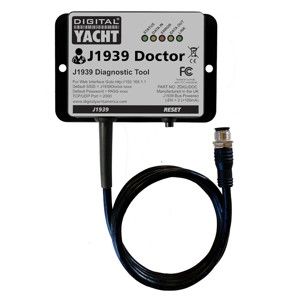 DIGITAL YACHT J1939 DOCTOR DIAGNOSTICS TOOL