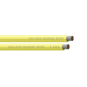 SEA DOG 2 AWG YELLOW 25FT BATTERY CABLE