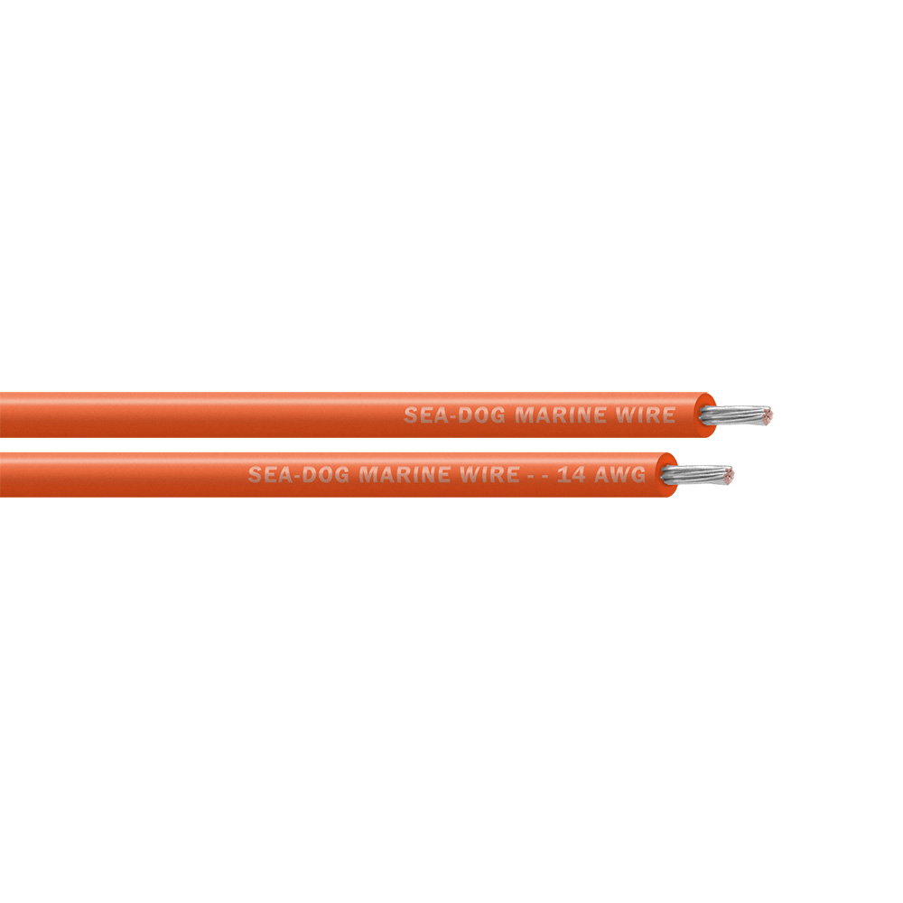 SEA DOG 14 AWG ORANGE 1000FT PRIMARY WIRE