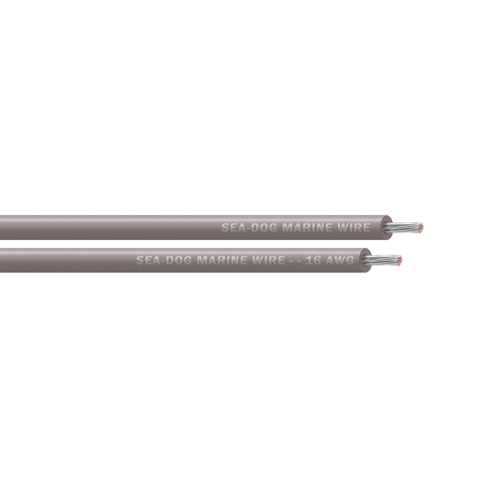 SEA DOG 16 AWG GRAY 1000FT PRIMARY WIRE