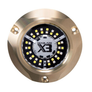 LUMITEC SEABLAZE X3 DUAL COLOR WHITE BLUE UNDERWATER LIGHT
