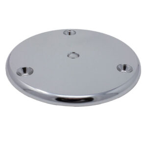 TACO 4 1/2" ROUND PAD 3-HOLE MILL FINISH