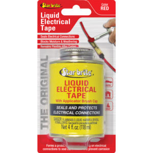 STAR BRITE LIQUID ELECTRICAL TAPE 4 OZ. RED