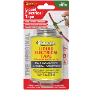 STAR BRITE LIQUID ELECTRICAL TAPE 4 OZ. GREEN