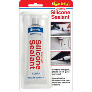 STAR BRITE MARINE SILICONE SEALANT 2.8 OZ. CLEAR