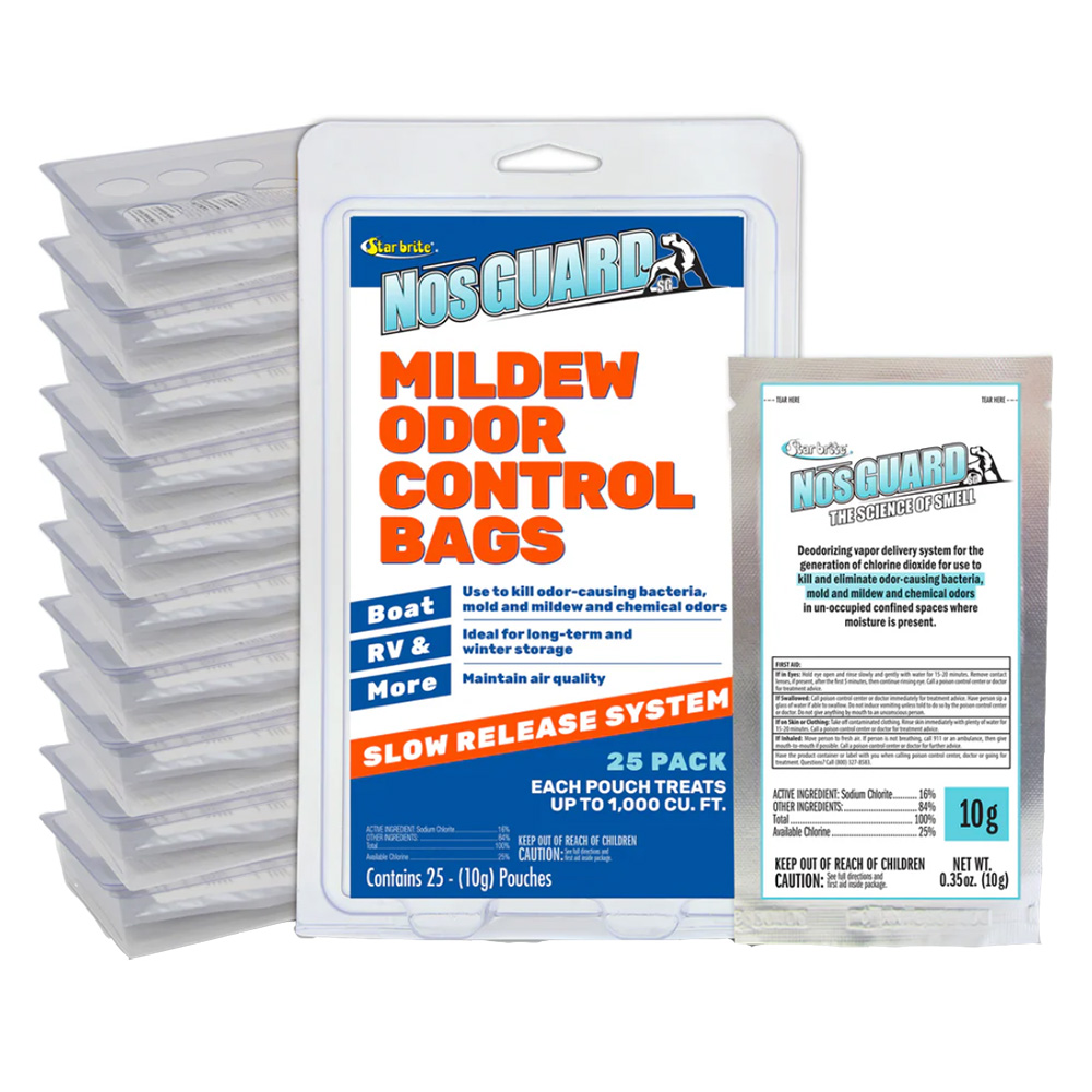 STAR BRITE MILDEW ODOR CONTROL BAGS (BULK) 25 PACK