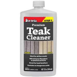 STAR BRITE PREMIUM TEAK CLEANER - STEP 1 32 OZ.