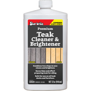 STAR BRITE ONE STEP PREMIUM TEAK CLEANER & BRIGHTENER