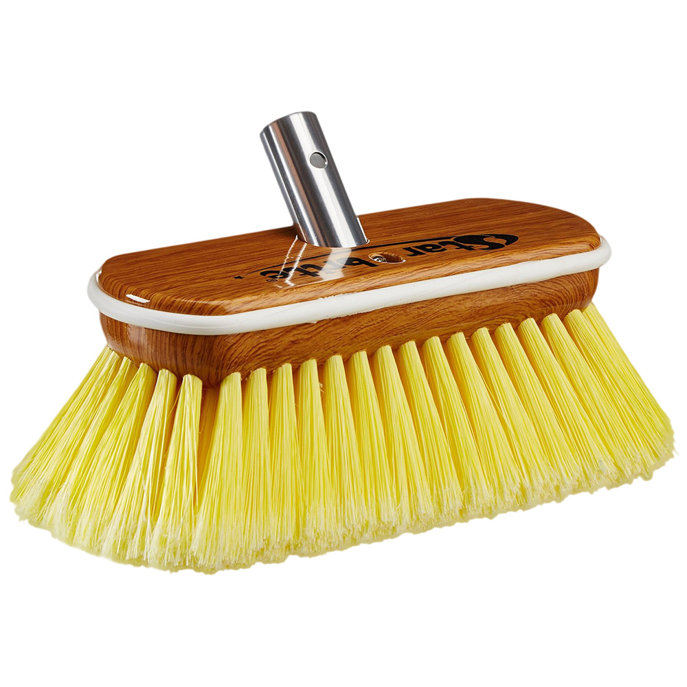 STAR BRITE PREMIUM 8" SYNTHETIC WOOD BLOCK BRUSH W/